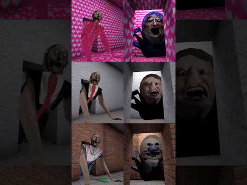 Sewer Escape | Granny In Barbie Mod Vs Granny In School 🏫 Mod Vs Granny In Ice Scream 6 Atmosphere