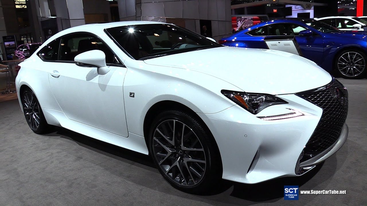 2016 Lexus Rc 350 F Sport Awd Exterior And Interior Walkaround 2016 New York Auto Show