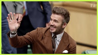 David Beckham shows out at Wimbledon | The Break