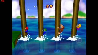 Mario party 2 - minijuegos todos contra todos (4 players game) by omegajejenes screenshot 2