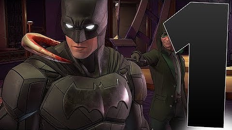 Batman: The Enemy Within Walkthrough | Episode 1: The Enigma | Part 1 - The Riddler