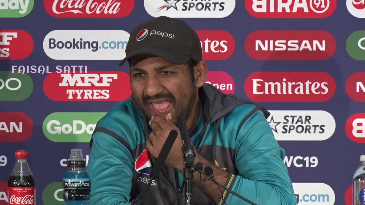 Exclusive Pakistan Captain Sarfaraz Ahmed pre match Pakistan vs South Africa at Lord's 