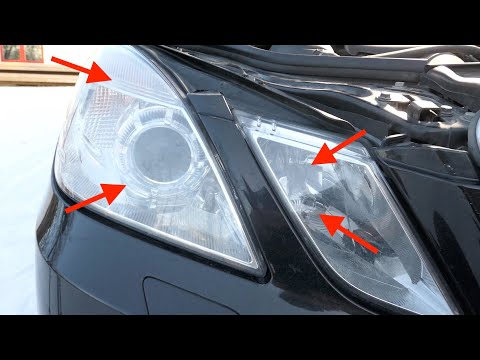 Mercedes W212 | How To Change all Headlight Bulbs