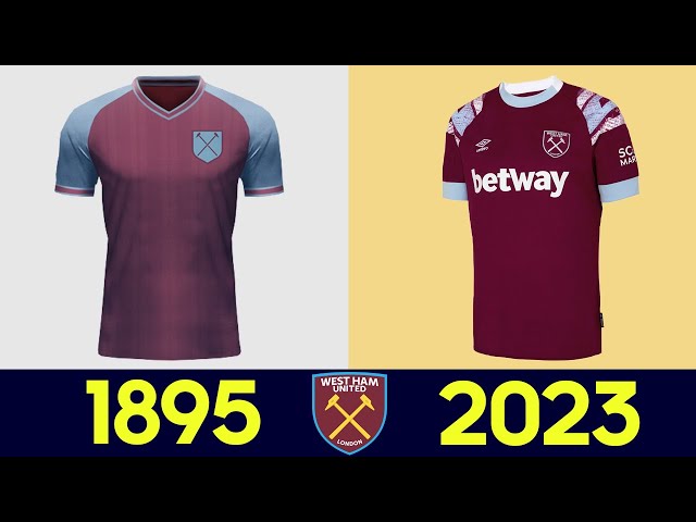 The Evolution of West Ham United Football Kit 2022-23