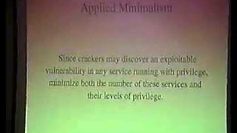 DEF CON 10 - Jay Beale - Bastille Linux 2.0: Six Operating Systems and Still Going!