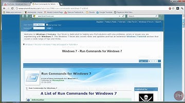 Command Prompt Basics - "RUN"/Shortcut Commands in CMD [Tutorial 10]