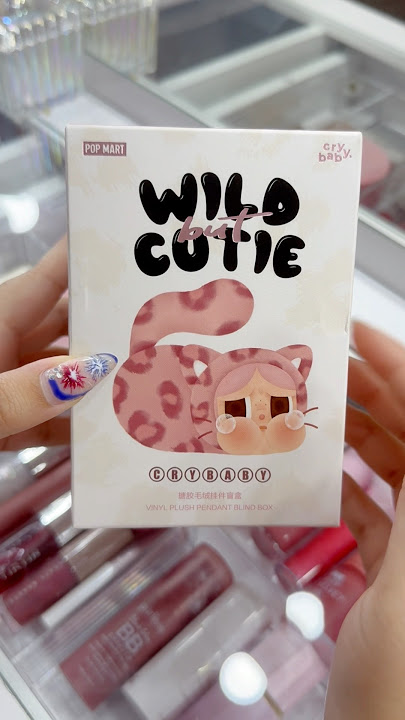 Cry BABY ✨Wild But Cutie Plush Blind Box #crybaby #blindbox #asmr #collectibles #popmartunboxing