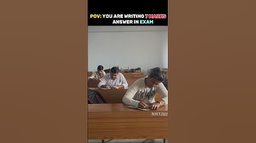 WRITING 7 MARKS ANSWER IN AKTU🤣 #shorts #relatable #collegelife #btech #engineering #funny #comedy