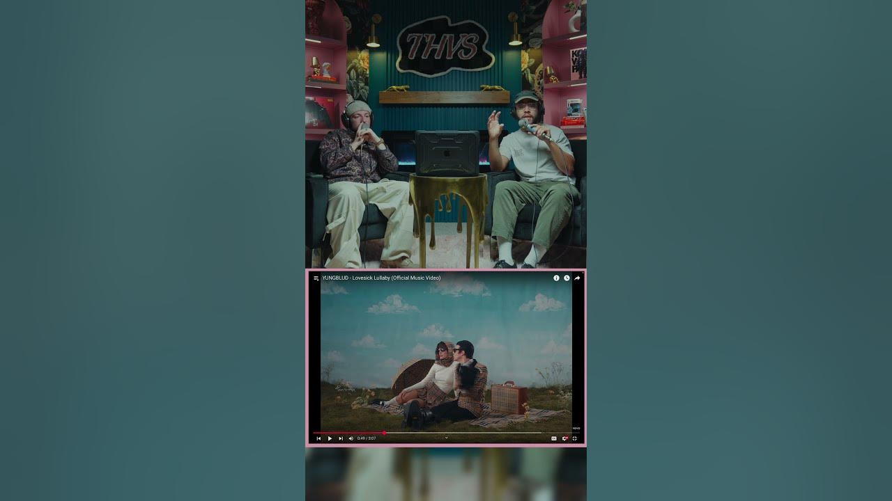 have you ever been LOVESICK LULLABY - YUNGBLUD | THVS React  #musicvideo #reaction #music #THVS