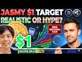 JASMY Price Target 2026: Realistic Expectations vs Hype (Data-Driven)