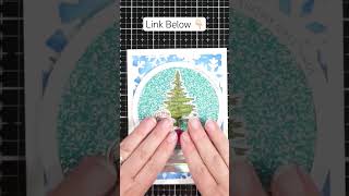 Magical Christmas Snow Globe #christmas #diy #craft #cardmaking #simonsaysstamp #honeybeestamps #fun