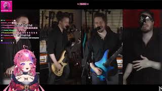 Ironmouse reacting to Metal Cover of "Time To Feast"