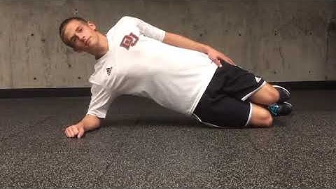 Modified Side Plank   CU Orthopedics