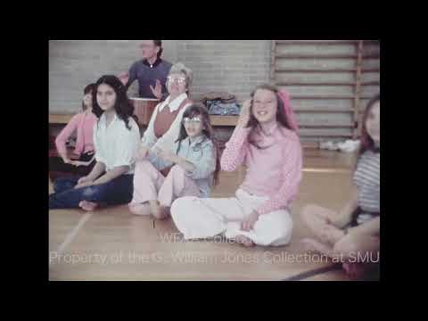 Professional Dancers Teach Children At Casa View Elementary School In Dallas - January 1975
