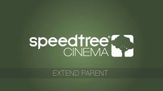 SpeedTree Cinema 8: Extend Parent