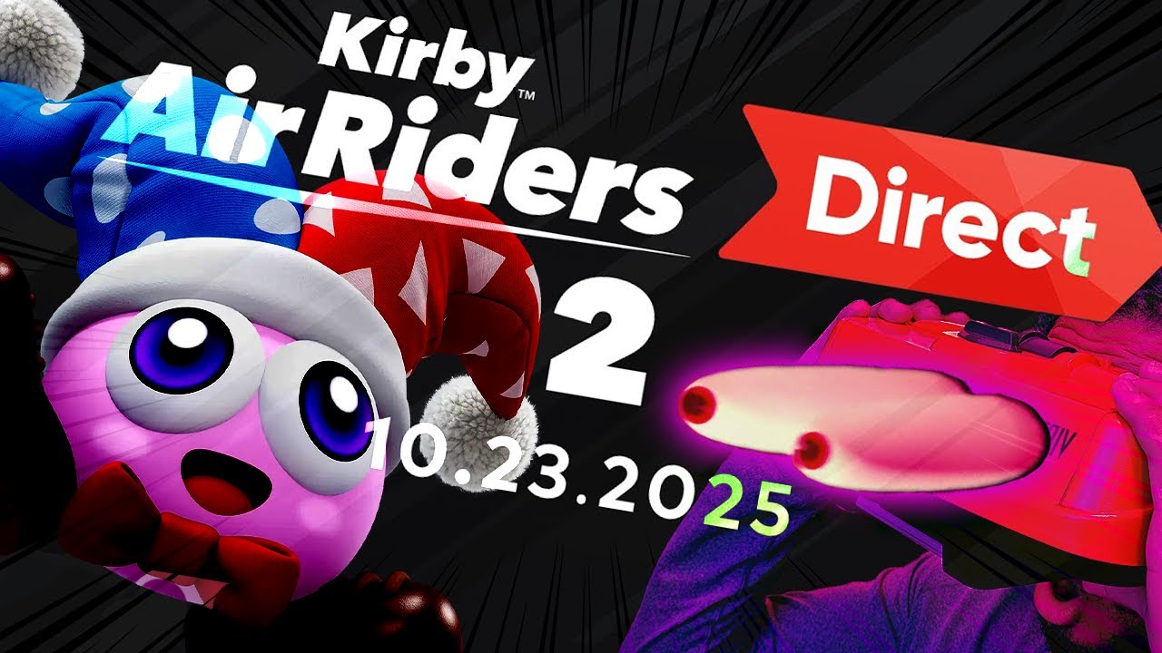 I MARX-IFESTED THIS!! - Kirby Air Riders Direct 2 Reaction - YouTube