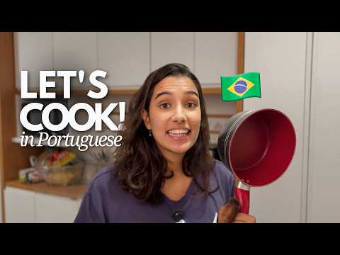 Learn BRAZILIAN Portuguese While I Make Brigadeiro