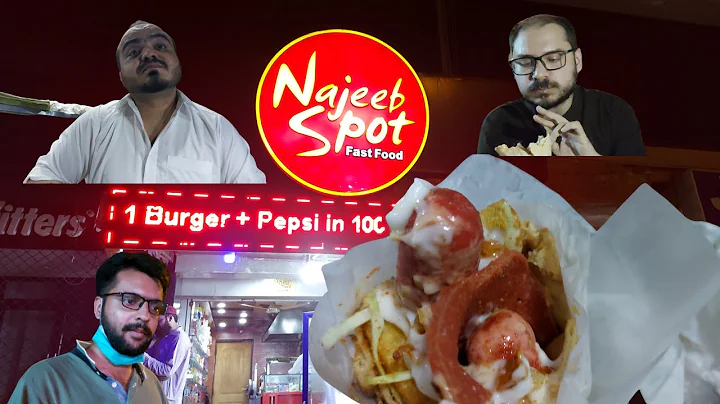 AFGHANI BURGER!!! | NAJEEB SPOT | F10 MARKAZ ISLAMABAD | FOOD VLOG