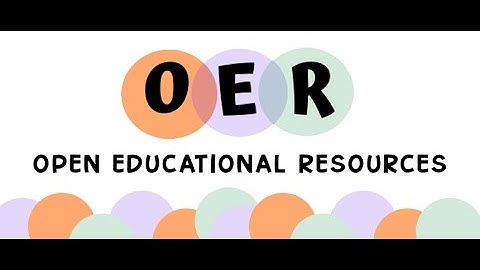 An Introduction to Open Educational Resources