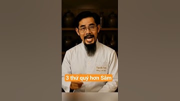 3 thứ quý hơn sâm #duongsinh #baihoccuocsong #sucsongtre #health #yhct #trietlysong