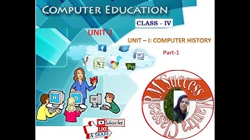 CBSE Class-4 || Chapter-1 || History Of Computer (Part-1)