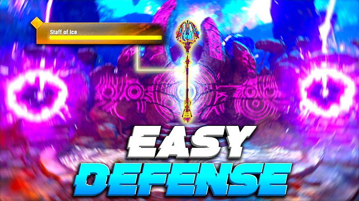 Do THIS to DEFEND Ice Staff SOLO - The Tomb