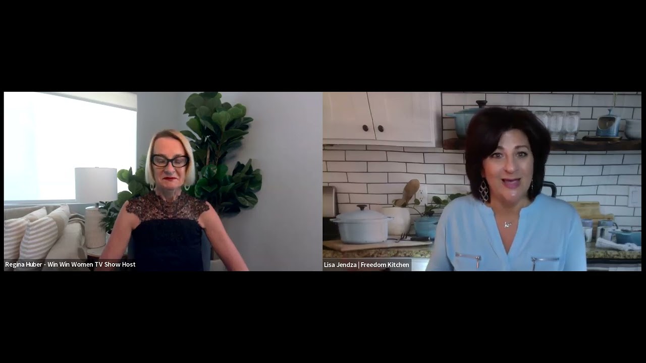 Lisa Jendza sharing her unique spark and her Freedom Kitchen