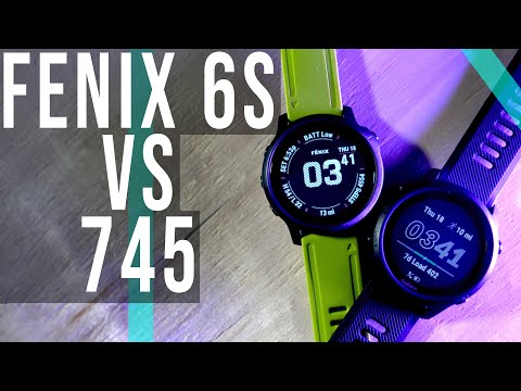 Garmin Fenix 6s vs Forerunner 745 - Battle of the Small Form Factor GPS Watches!