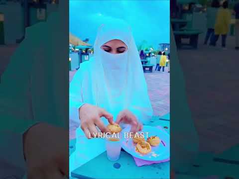 HOW TO EAT FOOD IN Khimar (NIQAB) #viral #islam #muslim