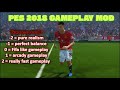 PES 2018 GAMEPLAY MOD 2025/2026