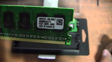 KINGSTON DDR2 MEMORY 2GB KIT UNBOXING