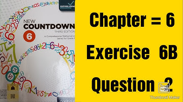 oxford new countdown book 6 third edition || chapter 6 || Exercise 6B || Q2 solved