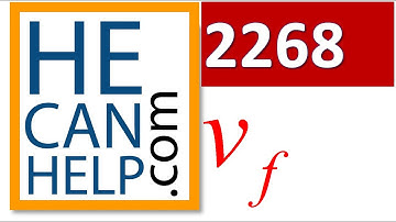 2268 {HECANHELP.COM USA} TEST + [LINEAR MOTION] Physics V=V0+AT Vertical Speed