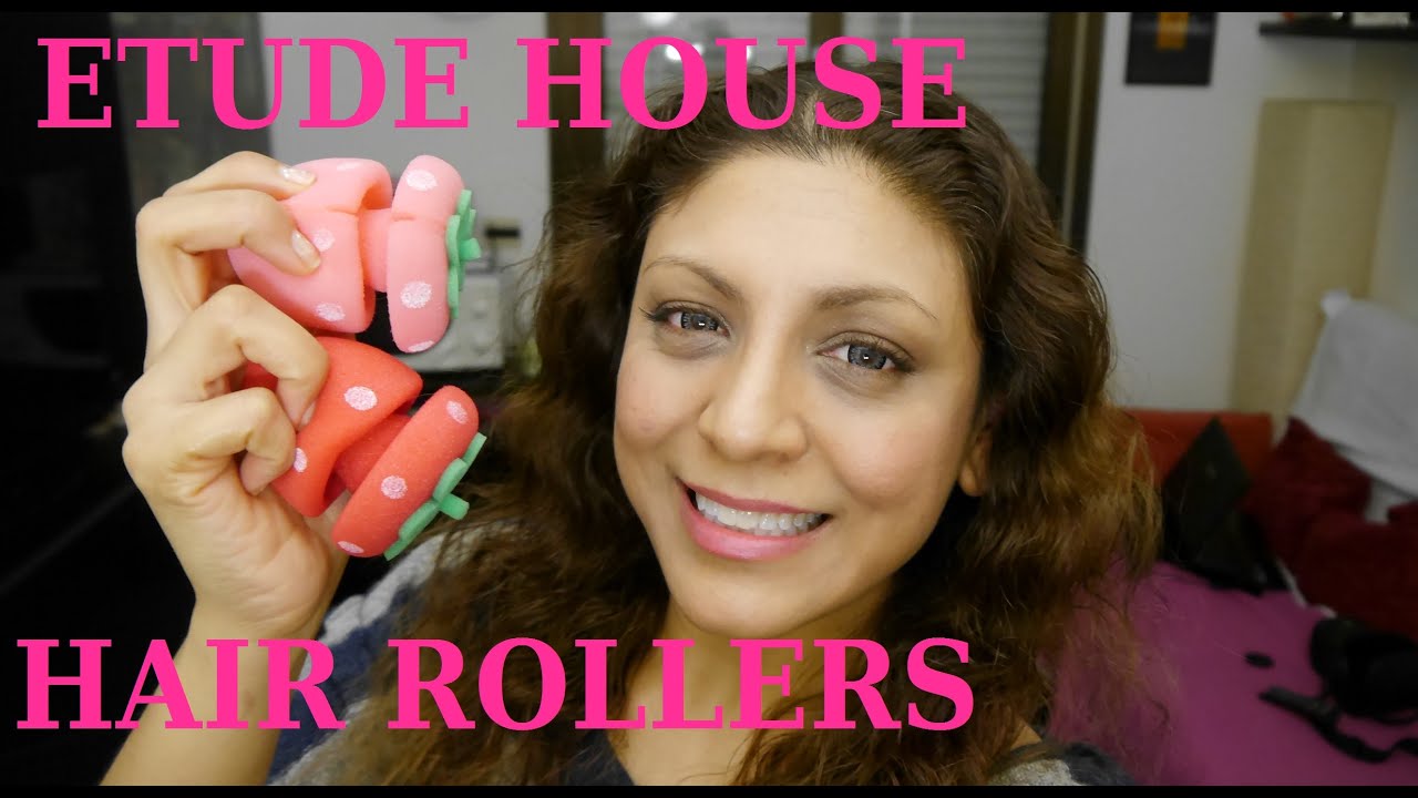 Etude House Strawberry Hair Rollers YouTube