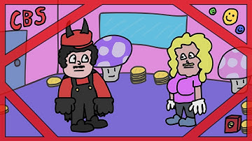 Mario the Batman: The Riddler