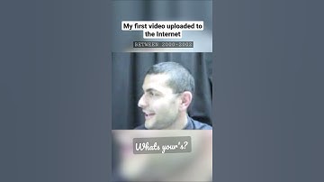 My First Video Uploaded to the Internet (between 2000-2002) #shorts