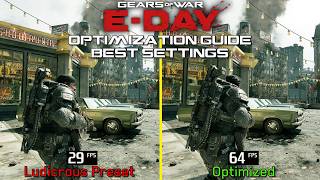 Gears of War: E-Day | OPTIMIZATION GUIDE | Every Setting Tested | PC Review