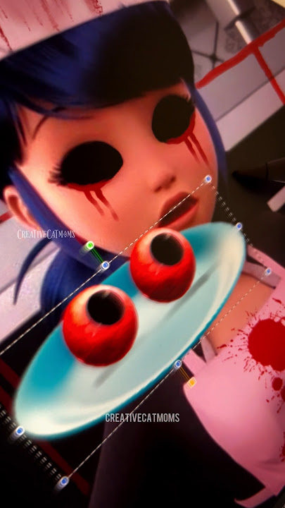 Ladybug has a SECRET habit!🤫 #shorts #art #disney #creative