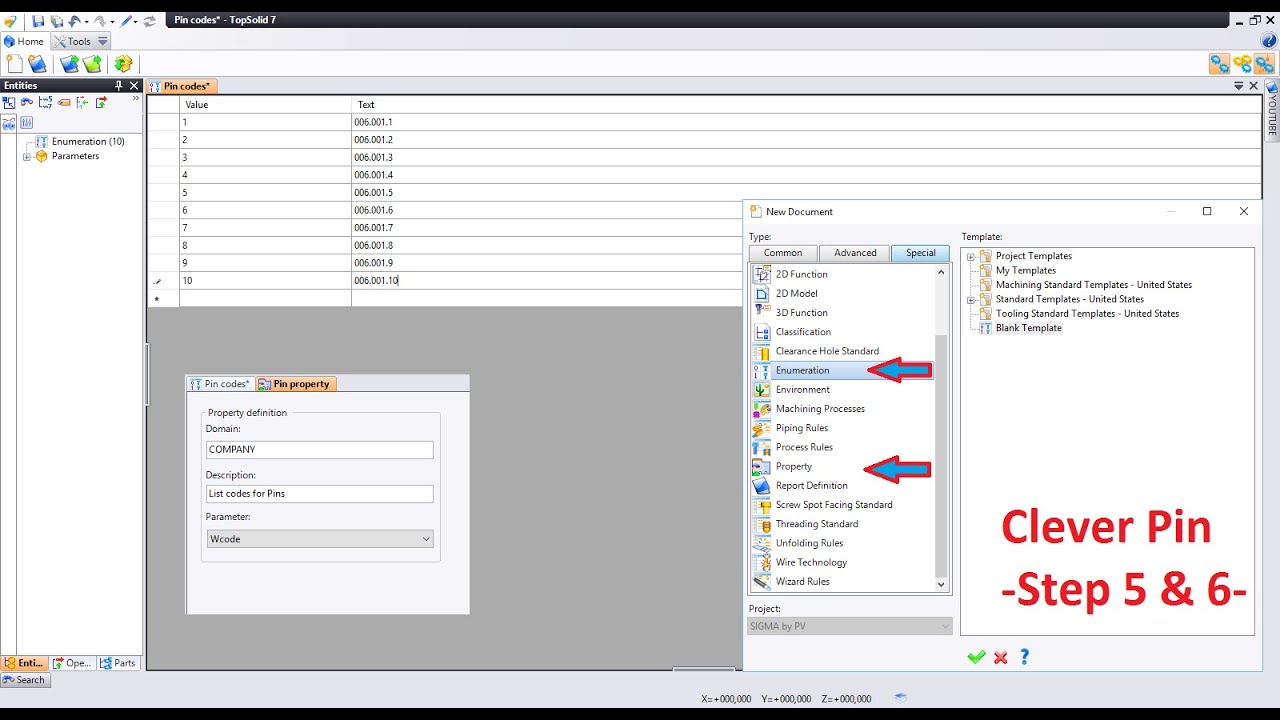 TopSolid7 - How to design a clever Pin - Step5 - Step6