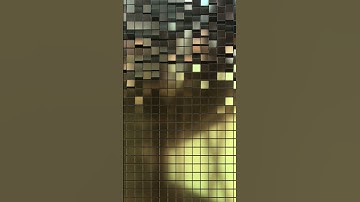 2. "Metallic Cubes Loop | Abstract Vertical Motion Graphics Background in 4K"