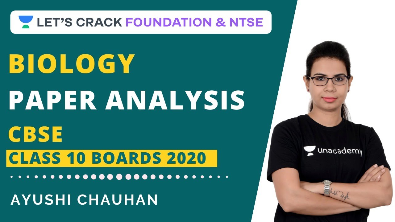 CBSE Class 10 2020 Science Paper Solution | CBSE Biology Paper Analysis | Ayushi Chauhan