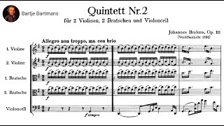 Johannes Brahms - String Quintet No. 2, Op. 111 (1890)