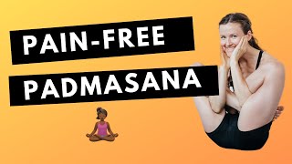 Padmasana: 3 Secrets To A PainFree Lotus Pose