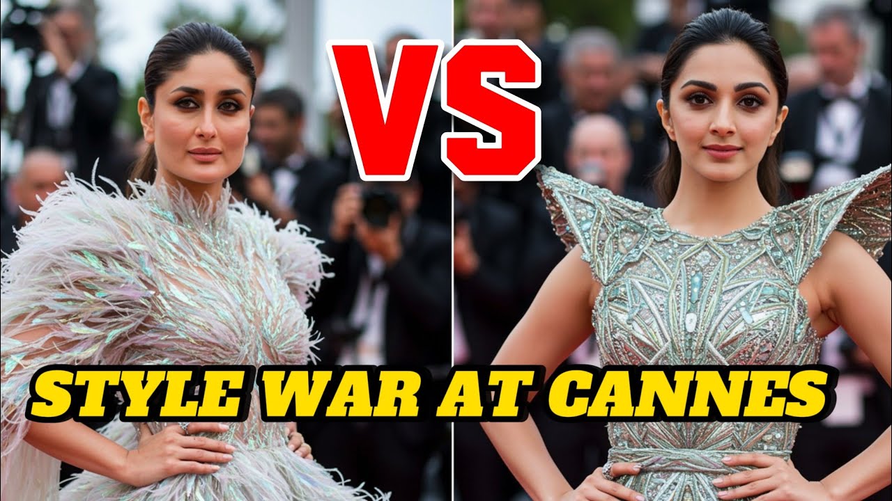 Kareena Kapoor vs Kiara Advani – Red Carpet Showdown at Cannes 💥 #cannes2025 #fashion
