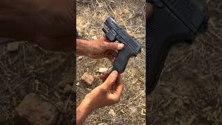 New glock mini air gun shoot #airsoft #airgun #mini #shoot