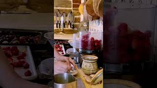 Preserving Summer: Strawberry Orange Blossom Gelato #gelato #icecream #recipe #summer #dessert #food