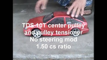 Hpi RS4 Pro 50% front underdrive counter steer mod Rc Drift 4/18/2010