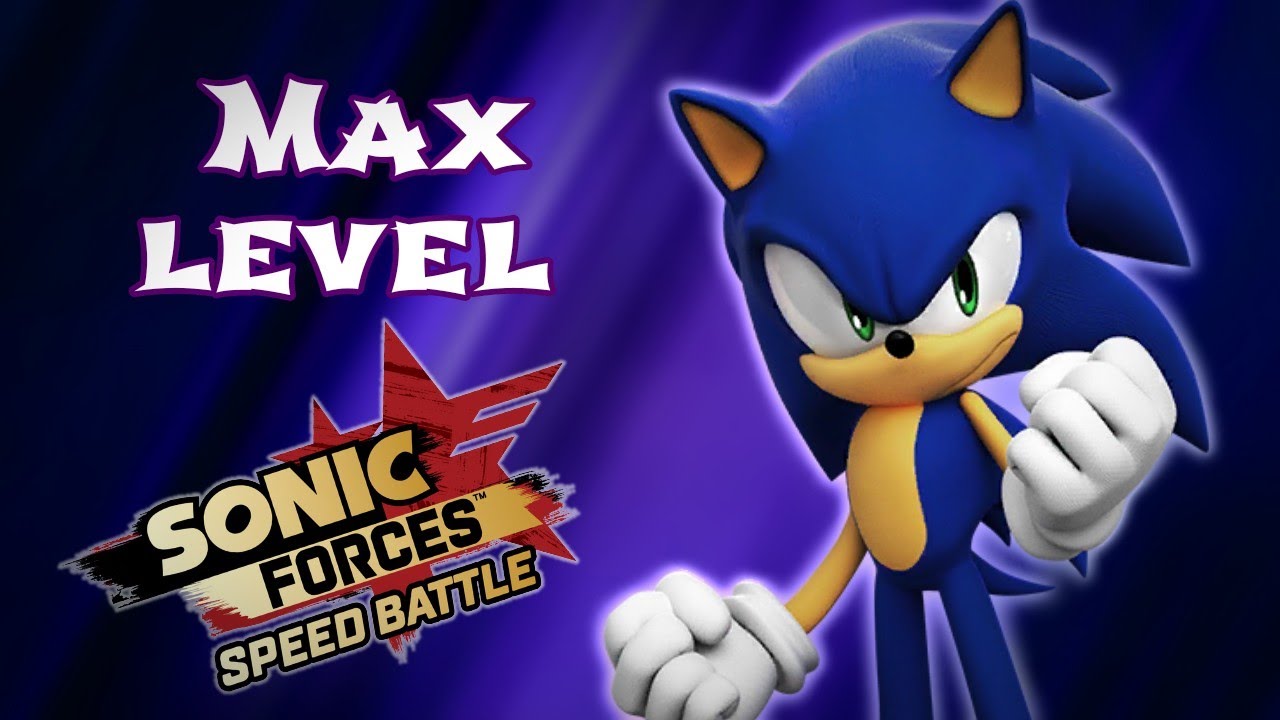 MAX LEVEL 16 SONIC GAMEPLAY - Sonic Forces Speed Battle