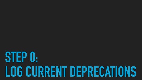 [Upgrading Ember.js Apps] Step 0: Log Current Deprecations