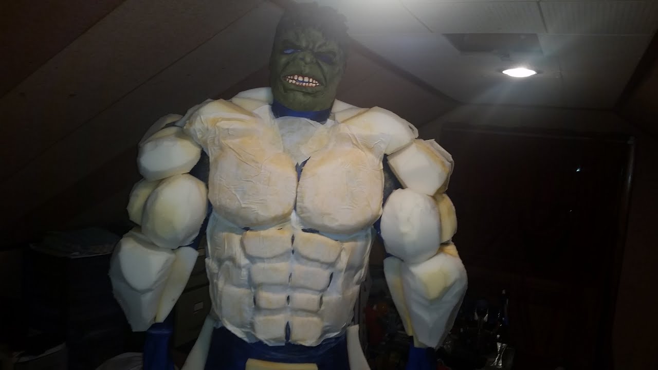 DIY HULK COSTUME: Hulk Costume Tutorial PART 4 